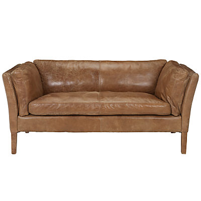 Halo Groucho Small Aniline Leather Sofa Old Saddle Walnut Halo Groucho Small Aniline Leather Sofa Old Saddle Walnut